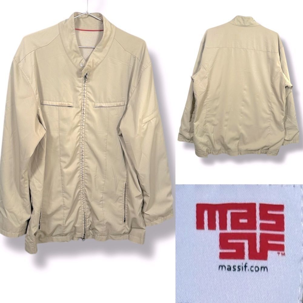 🔥 MASSIFF CLIPPER WINDBREAKER Rain Winter Combat Jacket Size XL 42